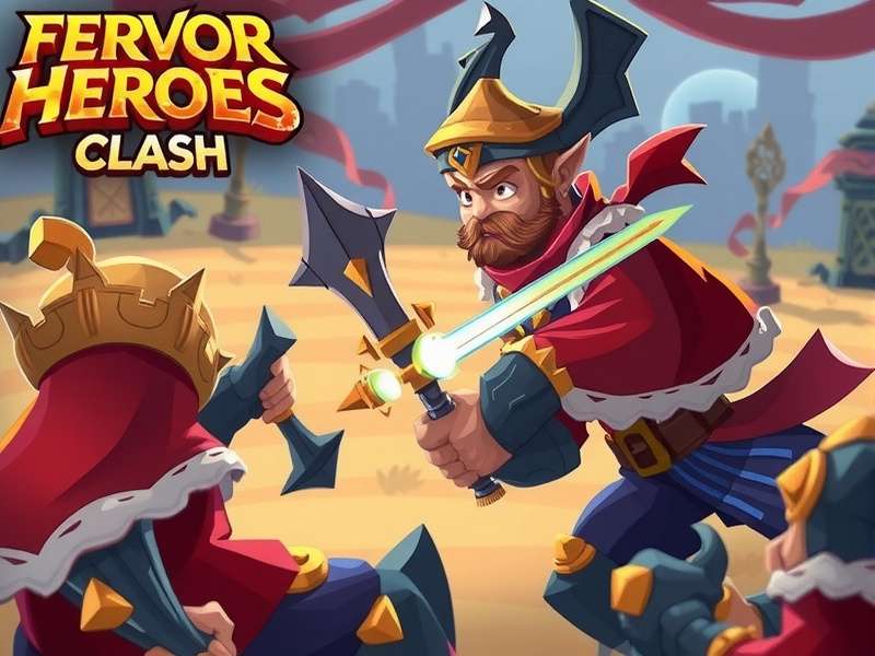 Fervor Heroes Clash game battle scene